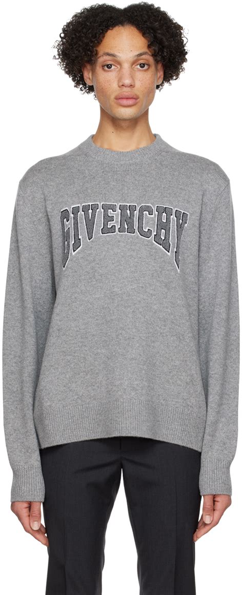 givenchy sweater grau|givenchy sweater price.